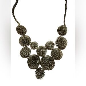 Elegant Gold Statement Necklace